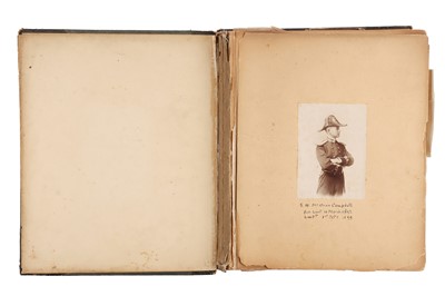 Lot 93 - Archive of Naval photograph Albums and Log books relating to Vice-Admiral George William McOran Campbell