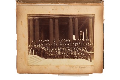 Lot 93 - Archive of Naval photograph Albums and Log books relating to Vice-Admiral George William McOran Campbell