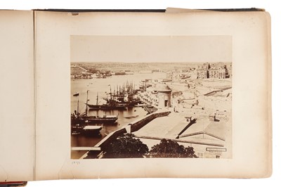 Lot 93 - Archive of Naval photograph Albums and Log books relating to Vice-Admiral George William McOran Campbell