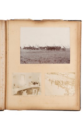 Lot 93 - Archive of Naval photograph Albums and Log books relating to Vice-Admiral George William McOran Campbell