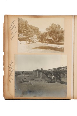 Lot 93 - Archive of Naval photograph Albums and Log books relating to Vice-Admiral George William McOran Campbell