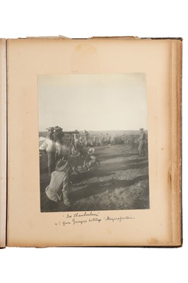 Lot 93 - Archive of Naval photograph Albums and Log books relating to Vice-Admiral George William McOran Campbell
