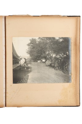 Lot 93 - Archive of Naval photograph Albums and Log books relating to Vice-Admiral George William McOran Campbell