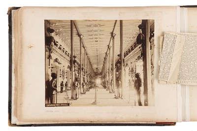 Lot 93 - Archive of Naval photograph Albums and Log books relating to Vice-Admiral George William McOran Campbell