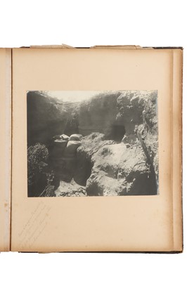 Lot 93 - Archive of Naval photograph Albums and Log books relating to Vice-Admiral George William McOran Campbell