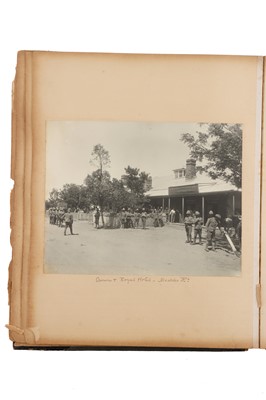 Lot 93 - Archive of Naval photograph Albums and Log books relating to Vice-Admiral George William McOran Campbell