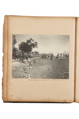 Lot 93 - Archive of Naval photograph Albums and Log books relating to Vice-Admiral George William McOran Campbell
