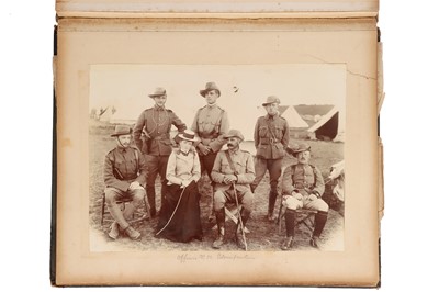 Lot 93 - Archive of Naval photograph Albums and Log books relating to Vice-Admiral George William McOran Campbell