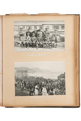 Lot 93 - Archive of Naval photograph Albums and Log books relating to Vice-Admiral George William McOran Campbell
