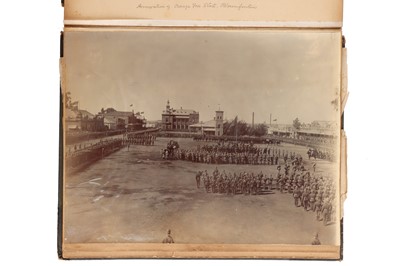 Lot 93 - Archive of Naval photograph Albums and Log books relating to Vice-Admiral George William McOran Campbell