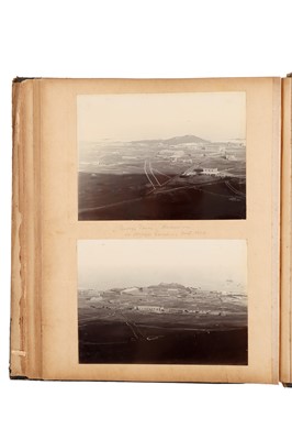 Lot 93 - Archive of Naval photograph Albums and Log books relating to Vice-Admiral George William McOran Campbell