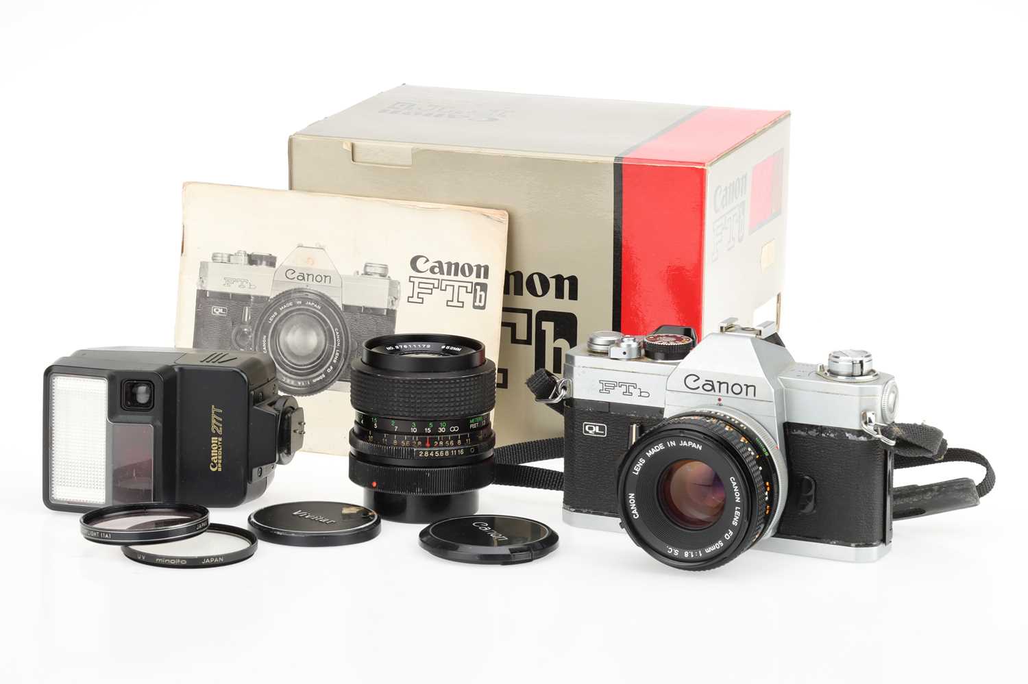 Lot 65 - A Canon FTbn QL 35mm SLR Camera