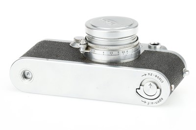 Lot 6 - A Leitz Wetzlar Leica IIIf 35mm Rangefinder Camera