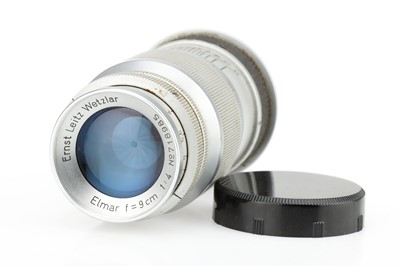 Lot 10 - A Leitz Wetzlar Elmar f/4 90mm (9cm) Lens