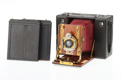 Lot 217 - An Early Roll Film Sanderson Hand & Stand Camera