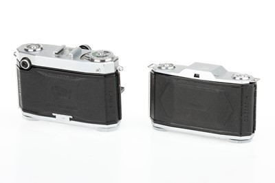 Lot 57 - Two Zeiss Ikon Post-War Folding 35mm Cameras