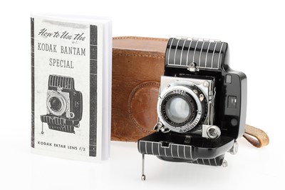 Lot 155 - A Kodak Bantam Special Folding Rangefinder Camera