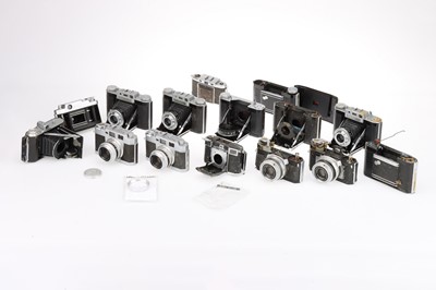 Lot 157 - A Collection of Non-Working Camera Bodies and Components