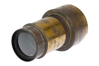 Lot 298 - A Russel Opticians Orthoscopic Brass Lens