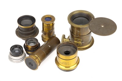 Lot 249 - Collection of Camera & Lantern Lenses