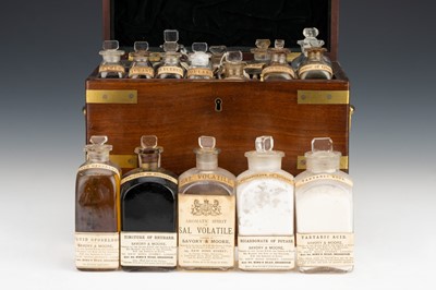 Lot 7 - A Large & Fine Victorian Medicine Chest