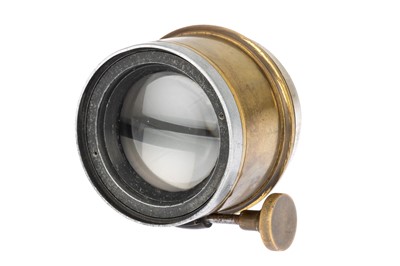 Lot 280 - An Emil Busch Anastigmat Glaukar No.5 f/3.1 6" Brass Camera Lens