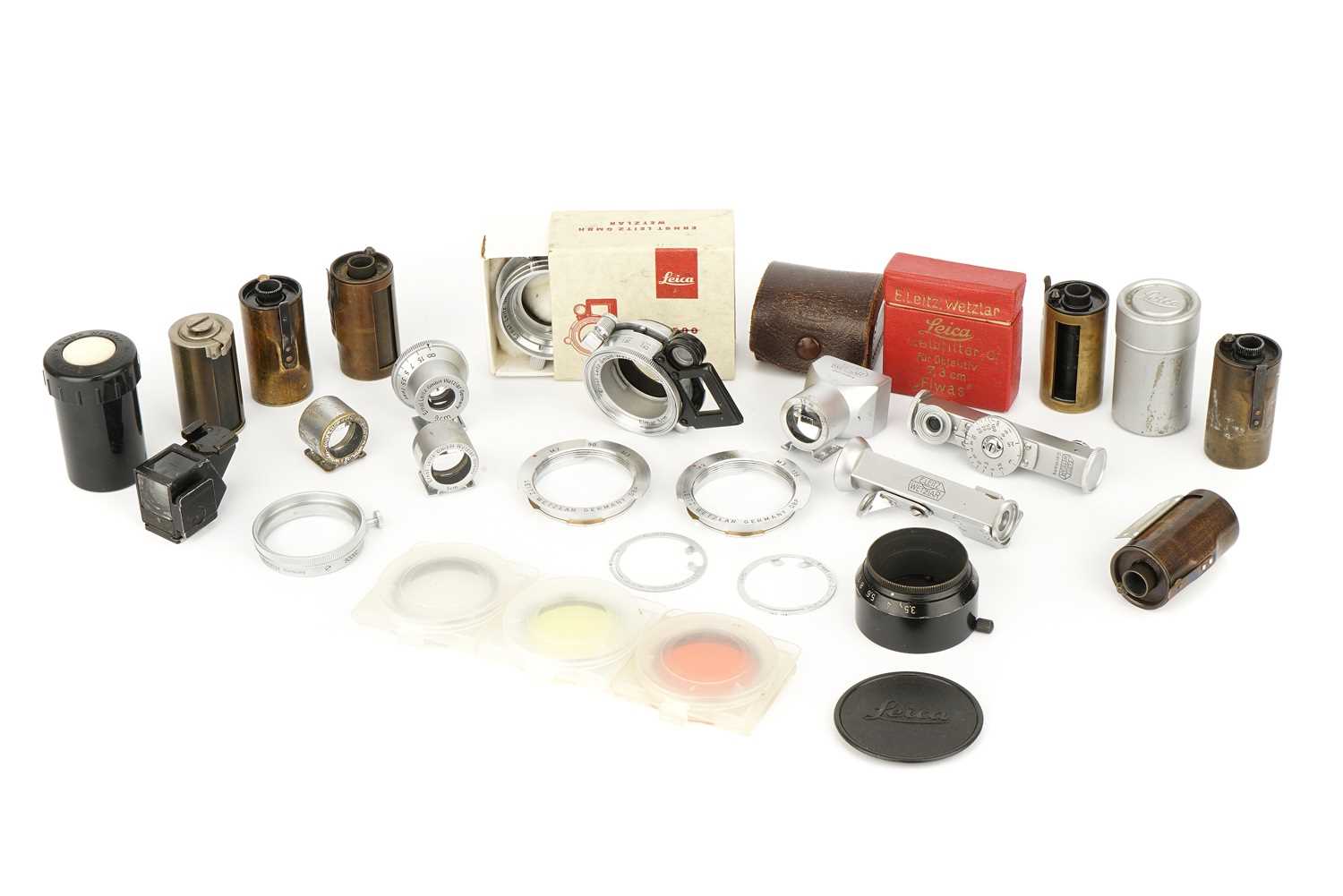 Lot 235 - A Selection of Various Leica Accessories