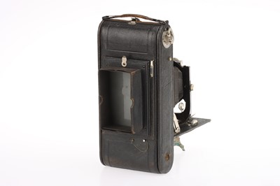 Lot 166 - An Early Folding Plate and Roll Film Camera