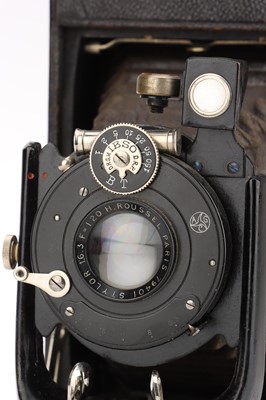 Lot 166 - An Early Folding Plate and Roll Film Camera