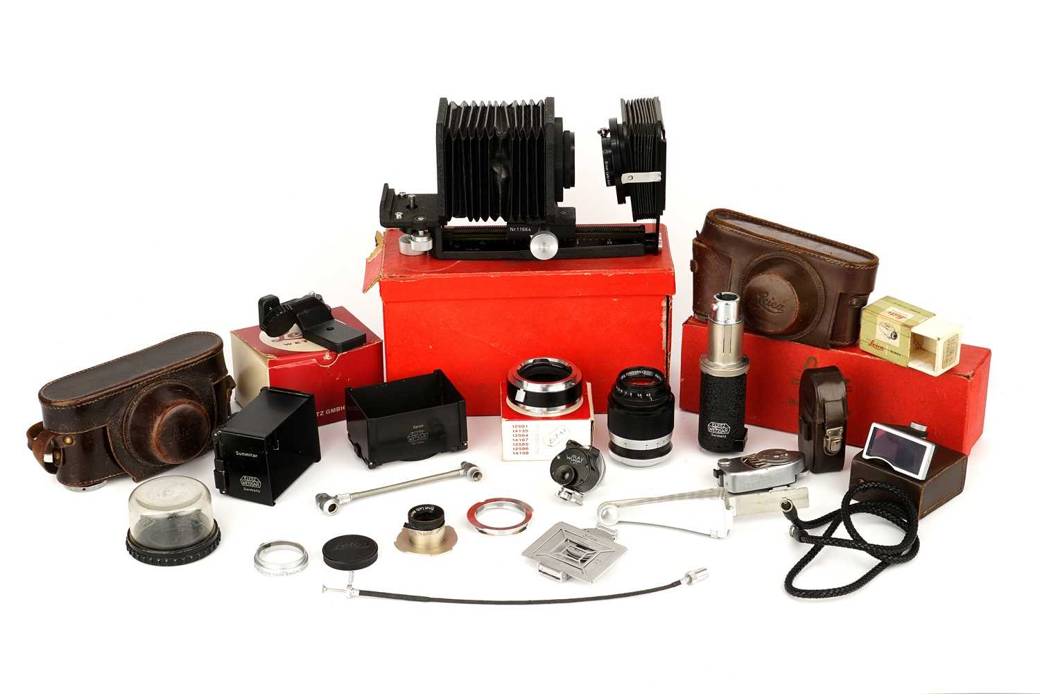 Lot 236 - A Selection of Various Leica Accessories