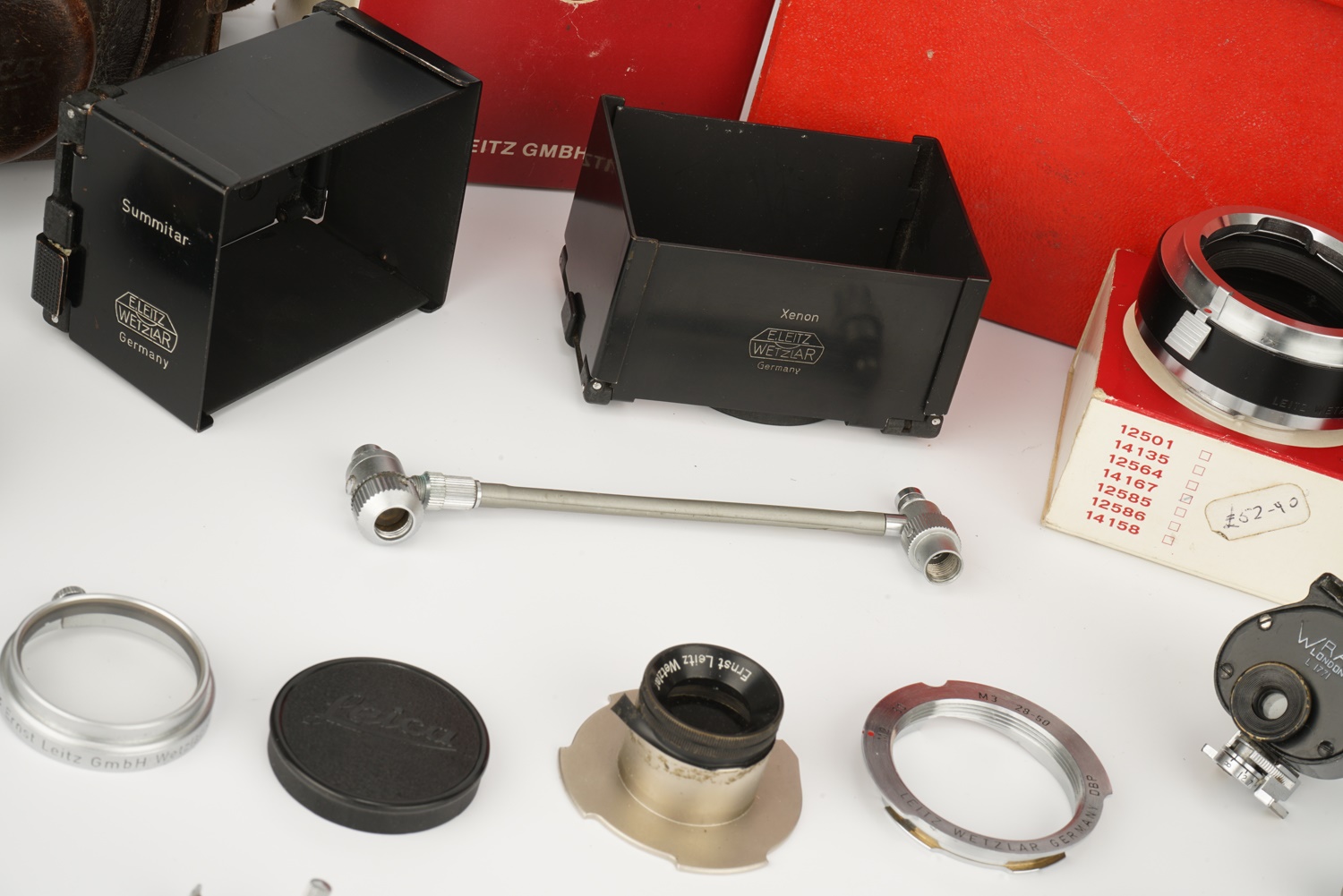 Lot 236 A Selection of Various Leica Accessories,