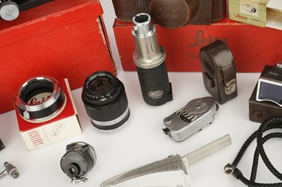 Lot 236 - A Selection of Various Leica Accessories