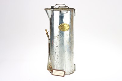 Lot 335 - A Rare Victorian Magic Lantern Gas Generator