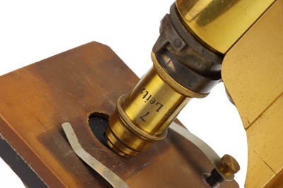 Lot 351 - A Leitz Microscope