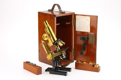 Lot 355 - A Ross Eclipse Military Microscope