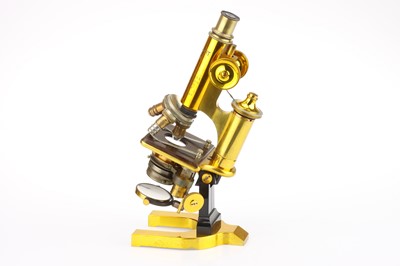 Lot 358 - A Presentation Microscope By Reichert