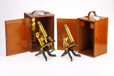 Lot 360 - 2 Microscopes by Henry Crouch