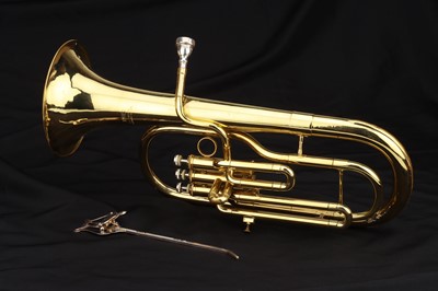 Lot 715 - Jupiter Brass Baritone Horn, Cased