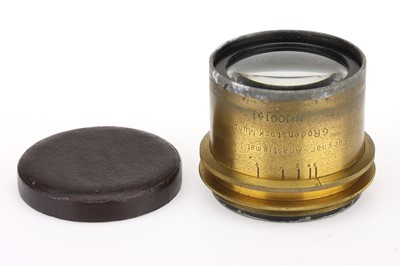 Lot 241 - A Rodenstock Eurynar-Anastigmat f/4.5 30cm Brass Lens