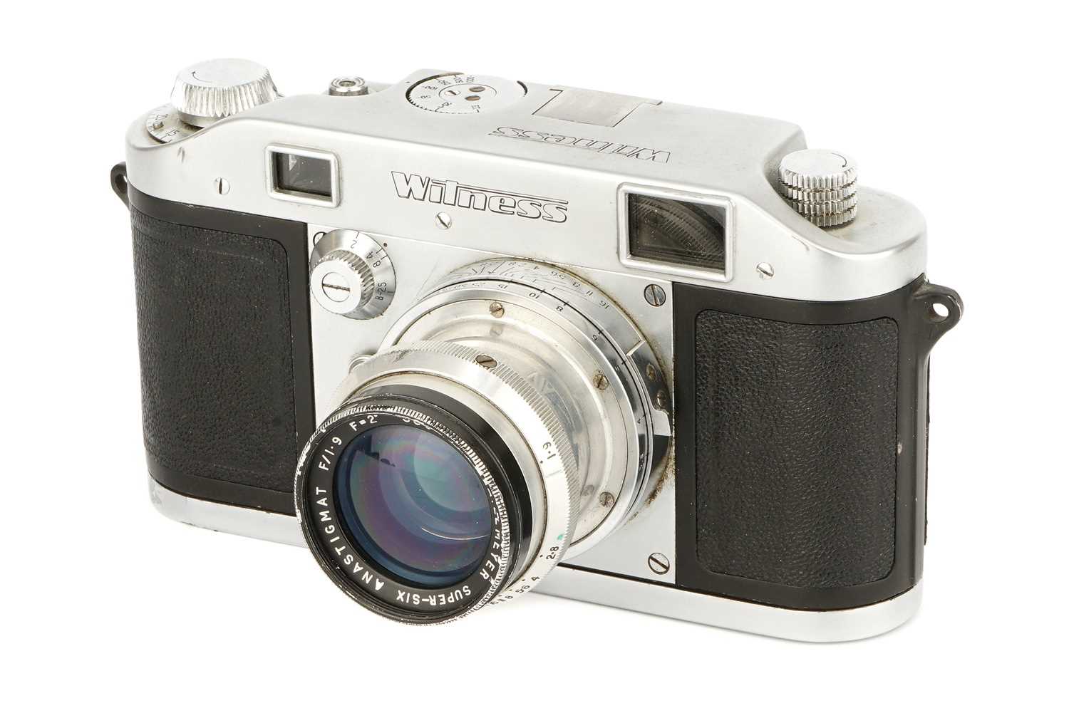 Lot 241 - An Ilford Witness Rangefinder Camera