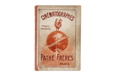 Lot 165 - A Rare Pathe Freres, Paris Cinematographes Catalogue