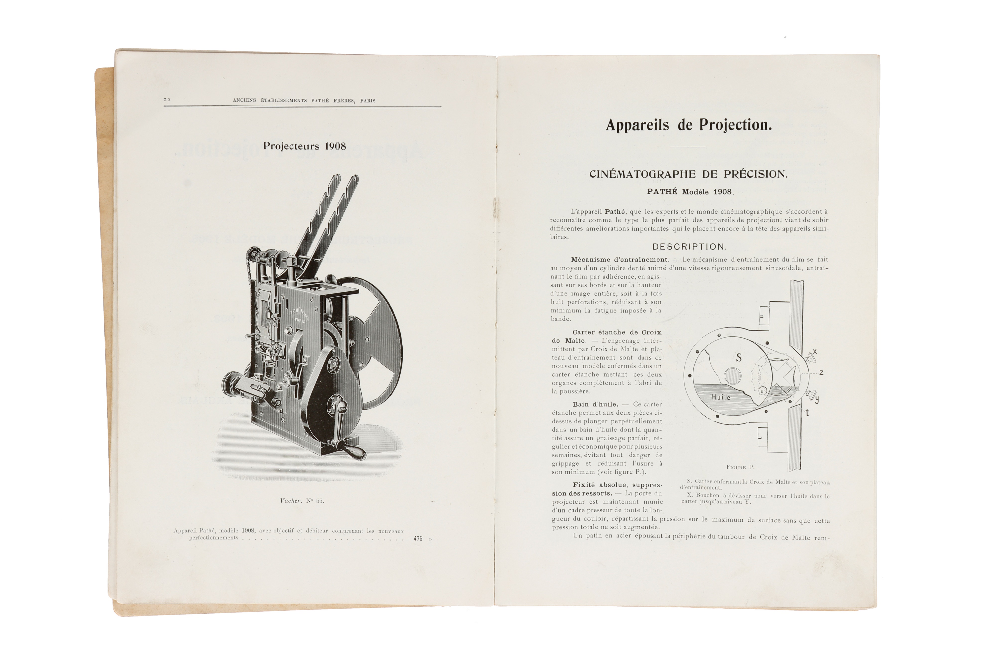Action Au Porteur – Compagnie Des Cinématographes Théophile Pathé (1907) – Document Historique