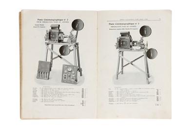 Lot 165 - A Rare Pathe Freres, Paris Cinematographes Catalogue