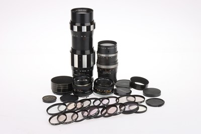 Lot 184 - A Selection of Various SLR Lenses