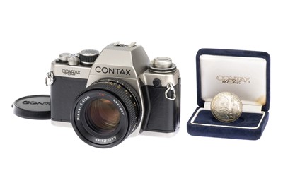 Lot 114 - A Contax S2 '60 Years' SLR Camera