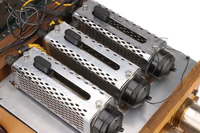 Lot 332 - A Tri-Colour Magic Lantern & Slides