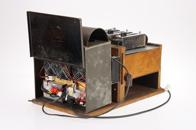 Lot 332 - A Tri-Colour Magic Lantern & Slides