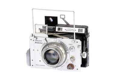 Lot 149 - A Plaubel Makina IIIR Medium Format Rangefinder Camera Outfit