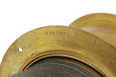 Lot 239 - An Early Alexis Millet Objectif à Cône Centralisateur Brass Lens