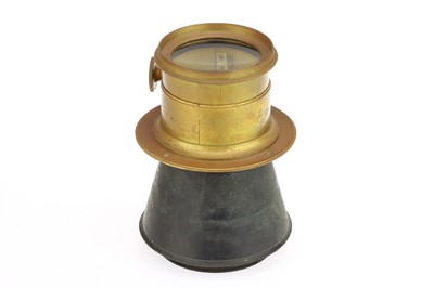 Lot 239 - An Early Alexis Millet Objectif à Cône Centralisateur Brass Lens